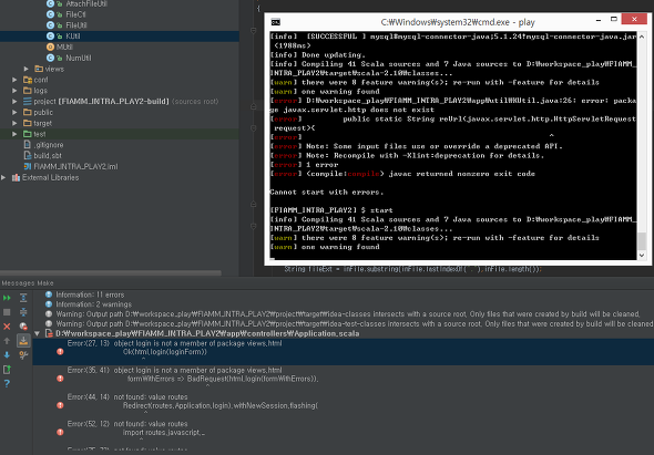 [Play 2.1] IntelliJ IDEA 13와 Play 2.1와의 불편한 진실