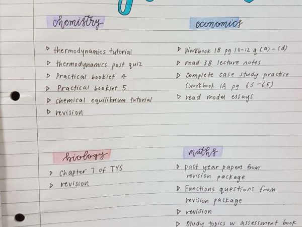 삶의 의미찾기 연습 – 공부목록 정리