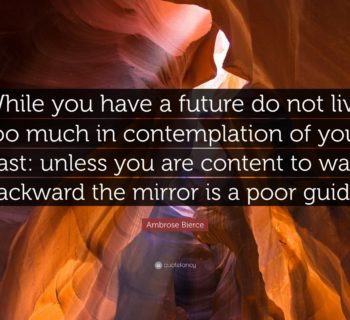 과거의 잔재 버리기.